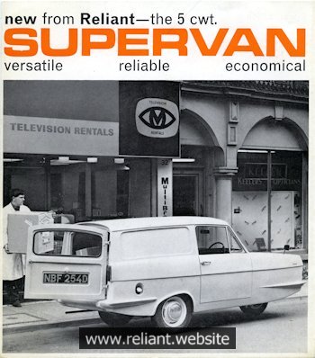 Reliant Regal Supervan
