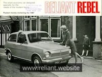 Reliant Rebel Brochure