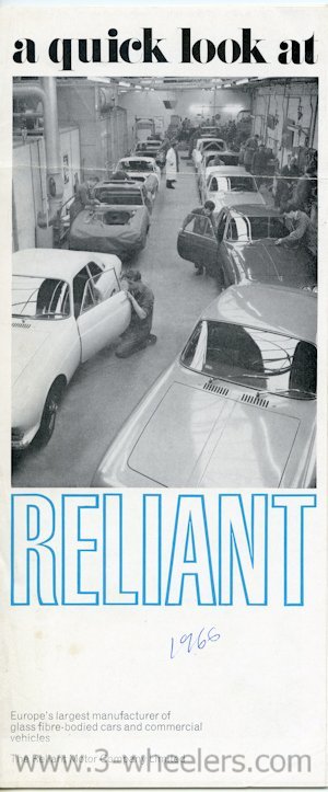 Reliant Brochure