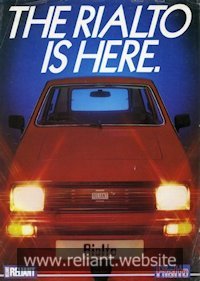 Reliant Rialto
