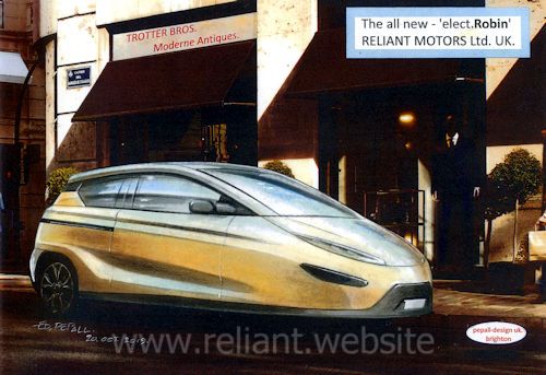 Reliant Robin 2020 - Eddie Pepall