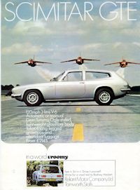 Reliant Scimitar GTE Brochure