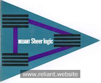 Reliant Regal Brochure