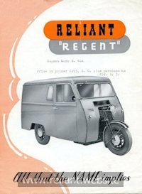 Reliant Regent Brochure