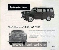 Sabra Regent Brochure