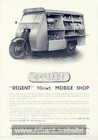 Reliant Regent Brochure