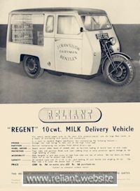 Reliant Regent Brochure