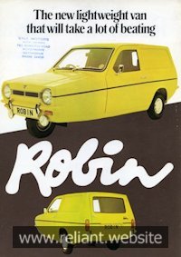 Reliant Robin Brochure