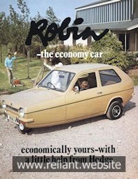 Reliant Robin Brochure