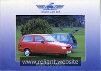 Reliant Robin Brochure