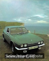 Reliant Scimitar GTE Brochure