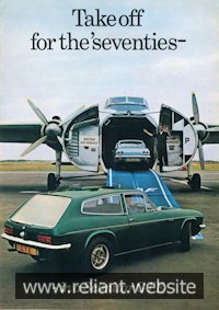 Reliant Scimitar GTE Brochure