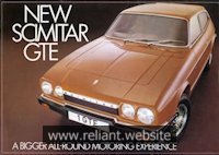 Reliant Scimitar GTE Brochure