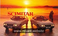 Reliant Scimitar GTE Brochure