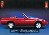 Reliant Scimitar SS1 Brochure