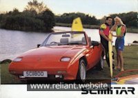 Reliant Scimitar SS1 Brochure