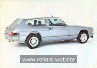 Reliant Scimitar GTE Brochure