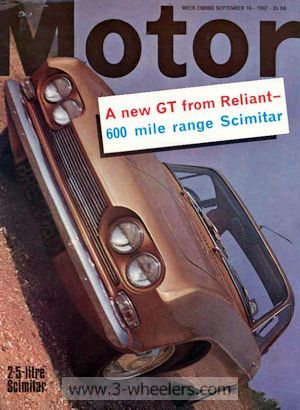 Reliant Road Test Brochure