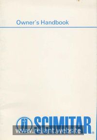 Reliant Handbooks 1970s