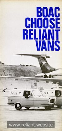 Reliant Regal Brochure