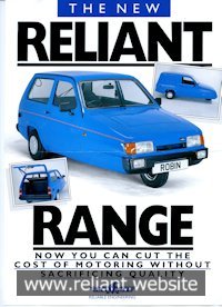 Reliant Robin Brochure