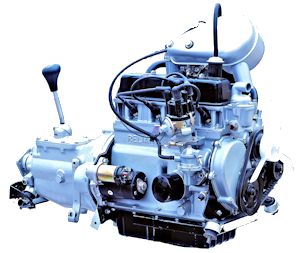 Reliant 850cc OHV engine