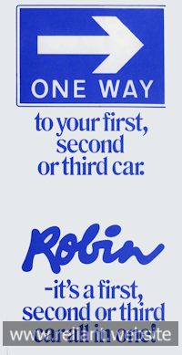 Reliant Robin Brochure